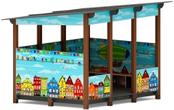 Теневой навес (Город) МФ 78.31.24-01, фото 1