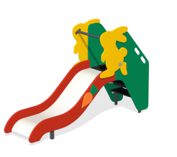 Детская горка Зайка ГР-05 H=650 для игровой площадки, фото 2 Детская горка Зайка ГР-05 H=650 для игровой площадки, фото 2