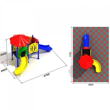 Детская площадка Лимпопо 3.3.1, фото 3