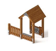 Домик (лиственница темный) МФ 10.24.02-Л.И1.01