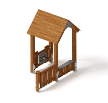 Домик (лиственница темный) МФ 10.24.02-Л.И1.01
