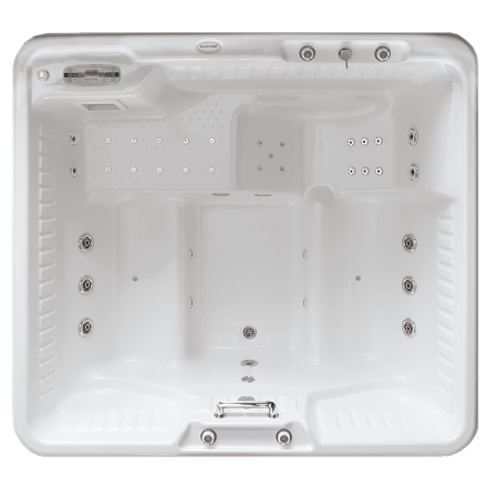 Гидромассажный бассейн Radomir «Цезарь» (чаша перламутровая, комплектация Gold), фото 1