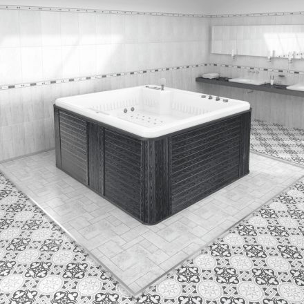 Гидромассажный бассейн Radomir «Цезарь» (чаша перламутровая, комплектация Gold), фото 2