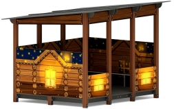 Теневой навес (Эко) МФ 78.31.24-02, фото 1