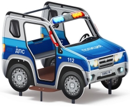 Джип ДПС - Беседка машинка - МФ 10.03.12-11, фото 1 Джип ДПС - Беседка машинка - МФ 10.03.12-11, фото 1