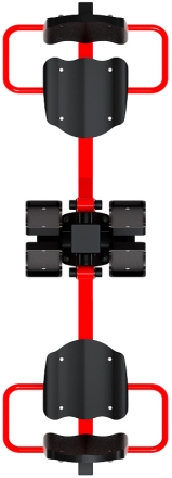 Жим ногами двойной (красный) СТ 032-11, фото 5