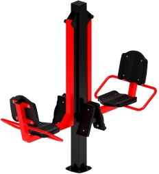 Жим ногами двойной (красный) СТ 032-11, фото 4 Жим ногами двойной (красный) СТ 032-11, фото 4