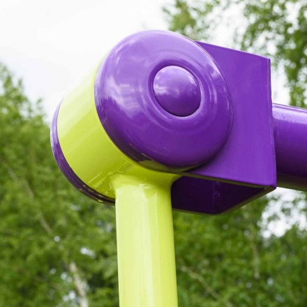 Smart-1023 Уличный тренажер Жим ногами (двусторонний) Zavodsporta, фото 7