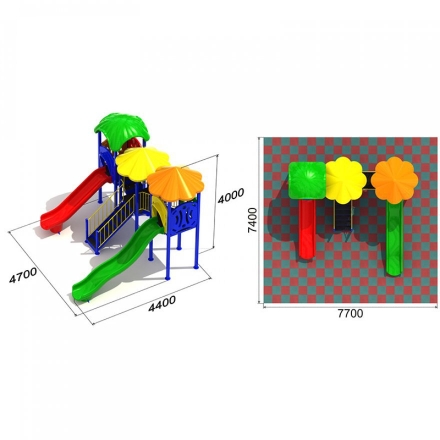 Игровая площадка Холмы 1.3, фото 3