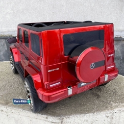 Электромобиль Mercedes-Benz AMG G63 4WD S307 24V красный, фото 5