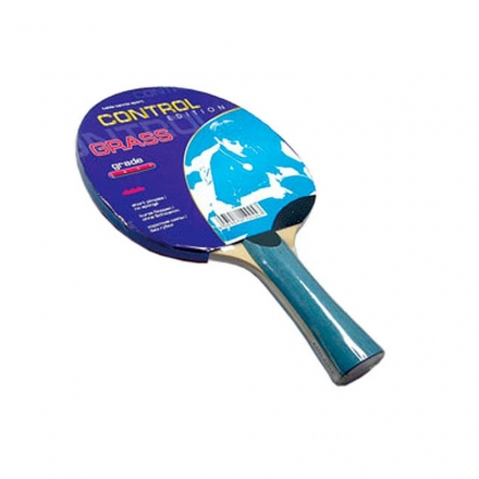 Ракетка для н/т Butterfly Grass, для начинающих, короткие шипы, без губки, кон. ручка, фото 1