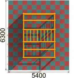 Уличный спортивный комплекс Атлетический куб 4 для детской площадки, фото 4