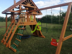 Детская площадка IgraGrad Крепость Фани с рукоходом (Дерево), фото 7