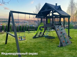 Детская площадка IgraGrad Крепость Фани с рукоходом (Дерево), фото 10