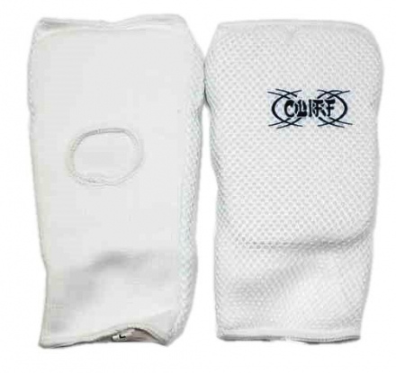 Защита кисти единоборств х/б+MESH белая р.М, фото 1