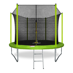 Батут  10FT с внутренней страховочной сеткой и лестницей, Батут  10FT с внутренней страховочной сетк