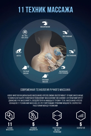 Массажное кресло Jera Enigma 2, фото 17