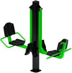 Жим ногами двойной (зеленый) СТ 032-12, фото 4 Жим ногами двойной (зеленый) СТ 032-12, фото 4