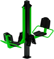 Жим ногами двойной (зеленый) СТ 032-12, фото 3 Жим ногами двойной (зеленый) СТ 032-12, фото 3