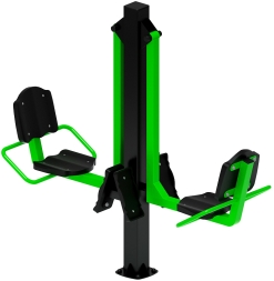 Жим ногами двойной (зеленый) СТ 032-12, фото 2 Жим ногами двойной (зеленый) СТ 032-12, фото 2