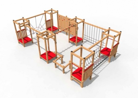 Полоса препятствий для общественных парков Терра, фото 1