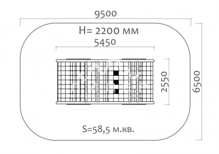 Пространственная канатная конструкция, фото 5