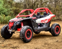 Электромобиль Багги BRP Can-Am Maverick DK-CA001 красный
