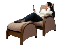 Кресло-качалка (маятник) с массажем FUJIMO BALANCE 2 F2004 TOFP Шоколад