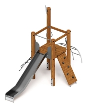 Игровой комплекс (лиственница темный) ДИК 2.24.01-Л.И1.01