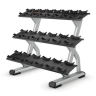 Изображение товара Стойка для гантелей в 3 ряда на 10 пар PRECOR DBR814
