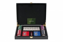 Набор для игры в домино и покер Lux на 100 фишек