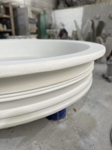 Бассейн Королевский белый