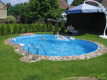Бассейн Summer Fun 7,25x4,6х1,5 м восьмерка, фото 1