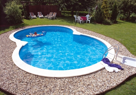 Бассейн Summer Fun 7,25x4,6х1,5 м восьмерка, фото 2