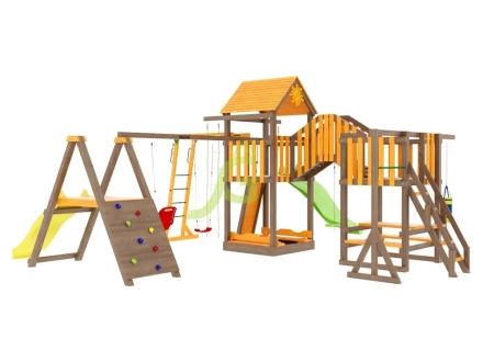 Детская площадка IgraGrad Панда Фани Мостик 2, фото 2