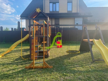 Детская площадка IgraGrad Панда Фани Мостик 2, фото 8