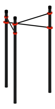 Воркаут 108 красный ВТ 12.04-01, фото 3