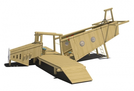 Детская игровая площадка "Самолет", фото 1