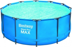 14471 Бассейн каркасный круглый SINGLE POOL MAX 366х122 см