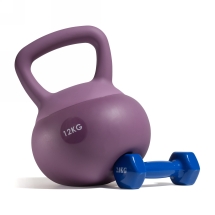 Гиря мягкая (резиновая) 12 кг. VictoryFit VF-KR120