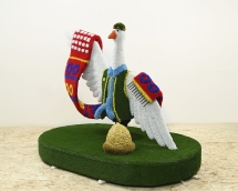 Топиари композиция бардымский гусь - газон Eco Топиари композиция бардымский гусь - газон Eco