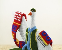 Топиари композиция бардымский гусь - газон Eco Топиари композиция бардымский гусь - газон Eco