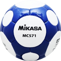 СЦ*Мяч футб. проф. &quot;MIKASA MC 571 WB&quot;, р.5, FIFA Quality (FIFA Inspected), бело-синий