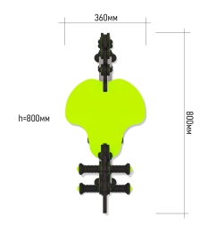 Качалка на пружине ЛД042001 для детской площадки, фото 5 Качалка на пружине ЛД042001 для детской площадки, фото 5