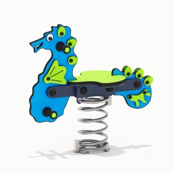 Качалка на пружине ЛД042001 для детской площадки, фото 1 Качалка на пружине ЛД042001 для детской площадки, фото 1