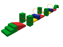 Спортивный модуль «Крокодил» Спортивный модуль «Крокодил»