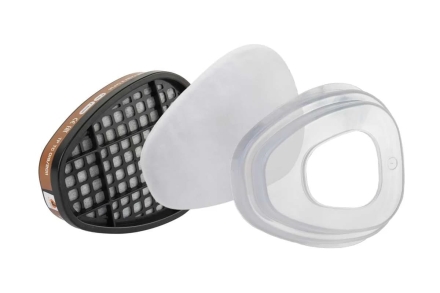 Предфильтр противоаэрозольный класса P2 R, 400 шт Jeta Safety 6020P2R-box, фото 4