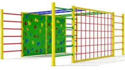 Уличный спортивный комплекс Актив спорт 11 для детской площадки, фото 2