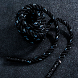 Тренировочный канат LIVEPRO Battle Rope, 5 см x 9 м, черный, фото 3 Тренировочный канат LIVEPRO Battle Rope, 5 см x 9 м, черный, фото 3