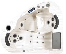 Угловой Гидромассажный Спа Бассейн Jazzi Pool Boston 335B